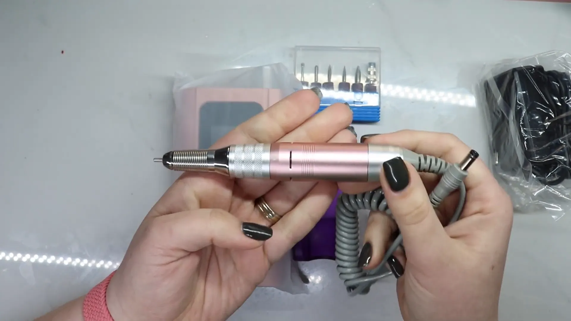 Unboxing the Delanie Electric Nail Drill