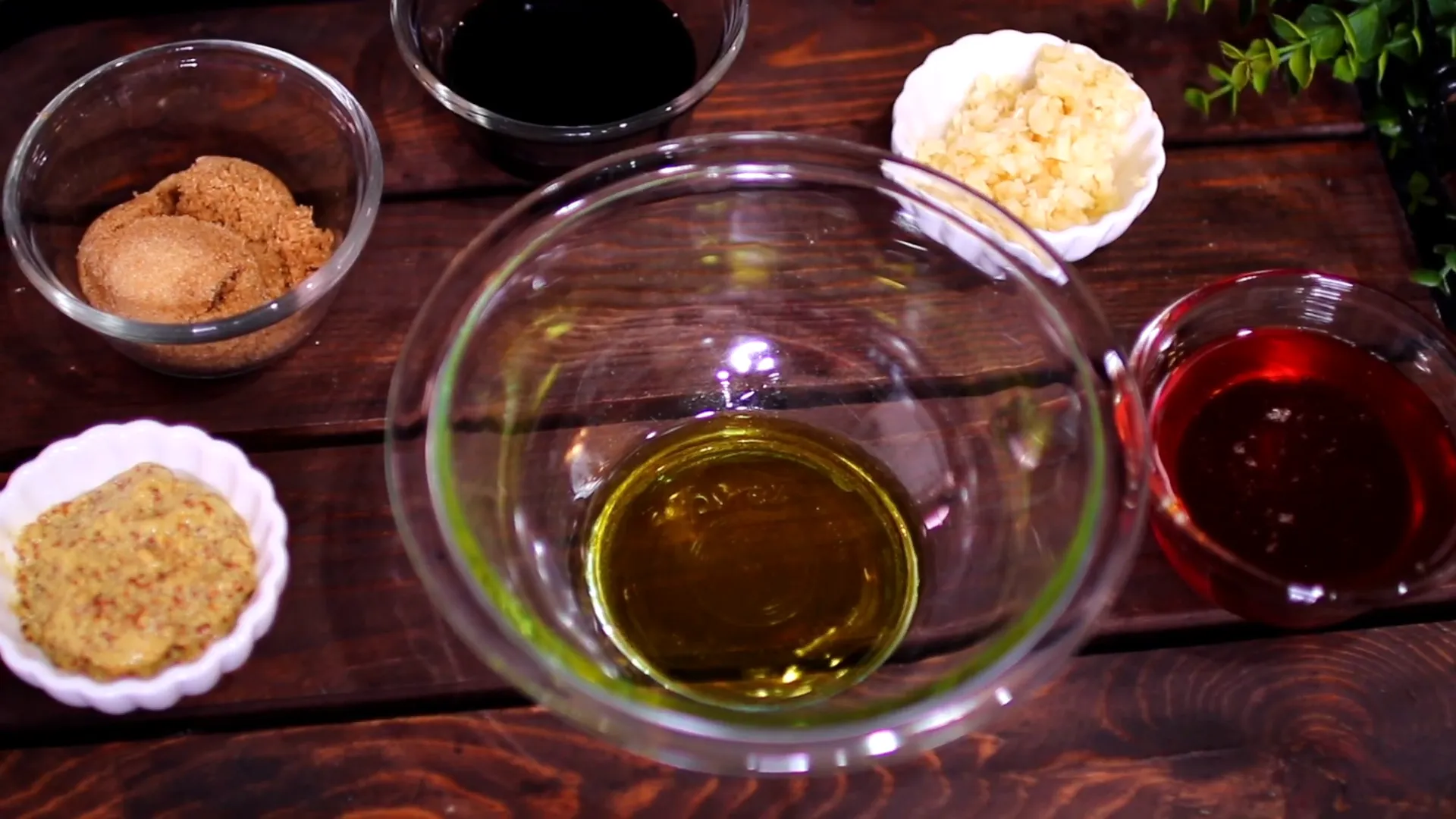 Preparing the sauce