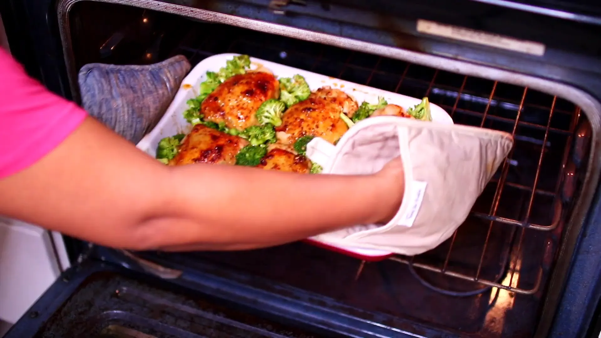 Returning to the oven