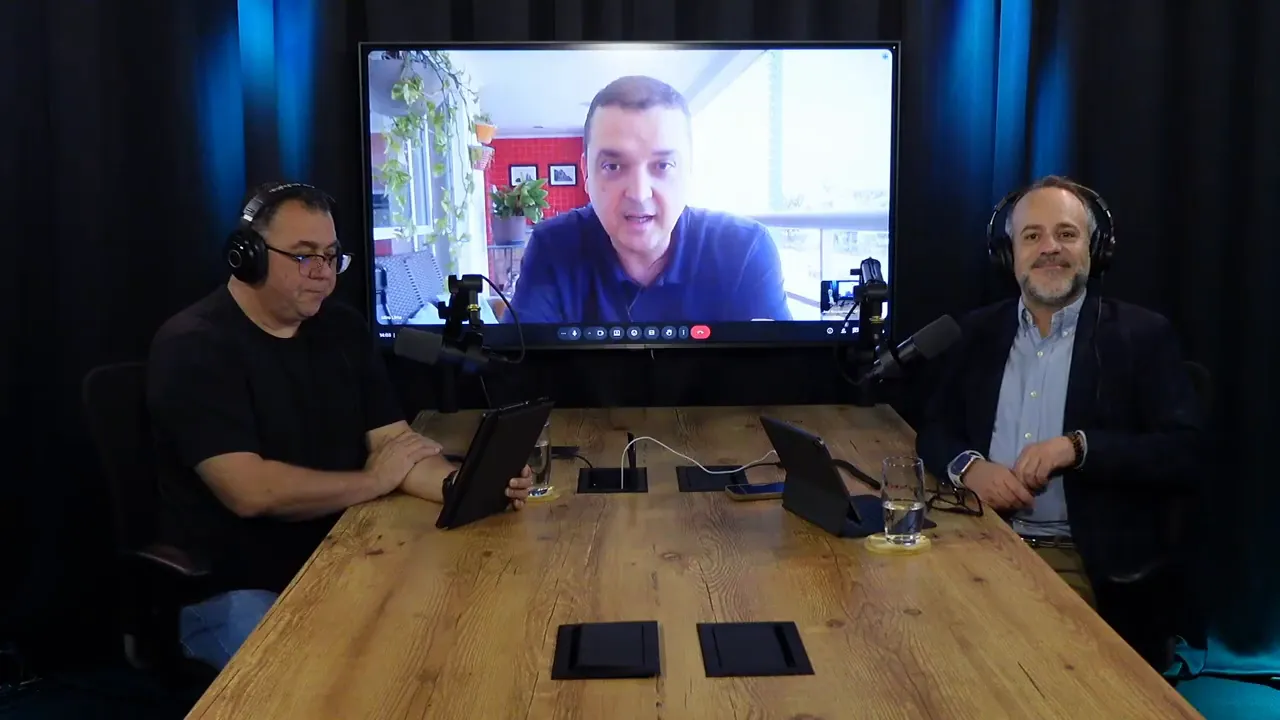 Miro Lima explicando o propósito de transformar a relação das pessoas com o clima