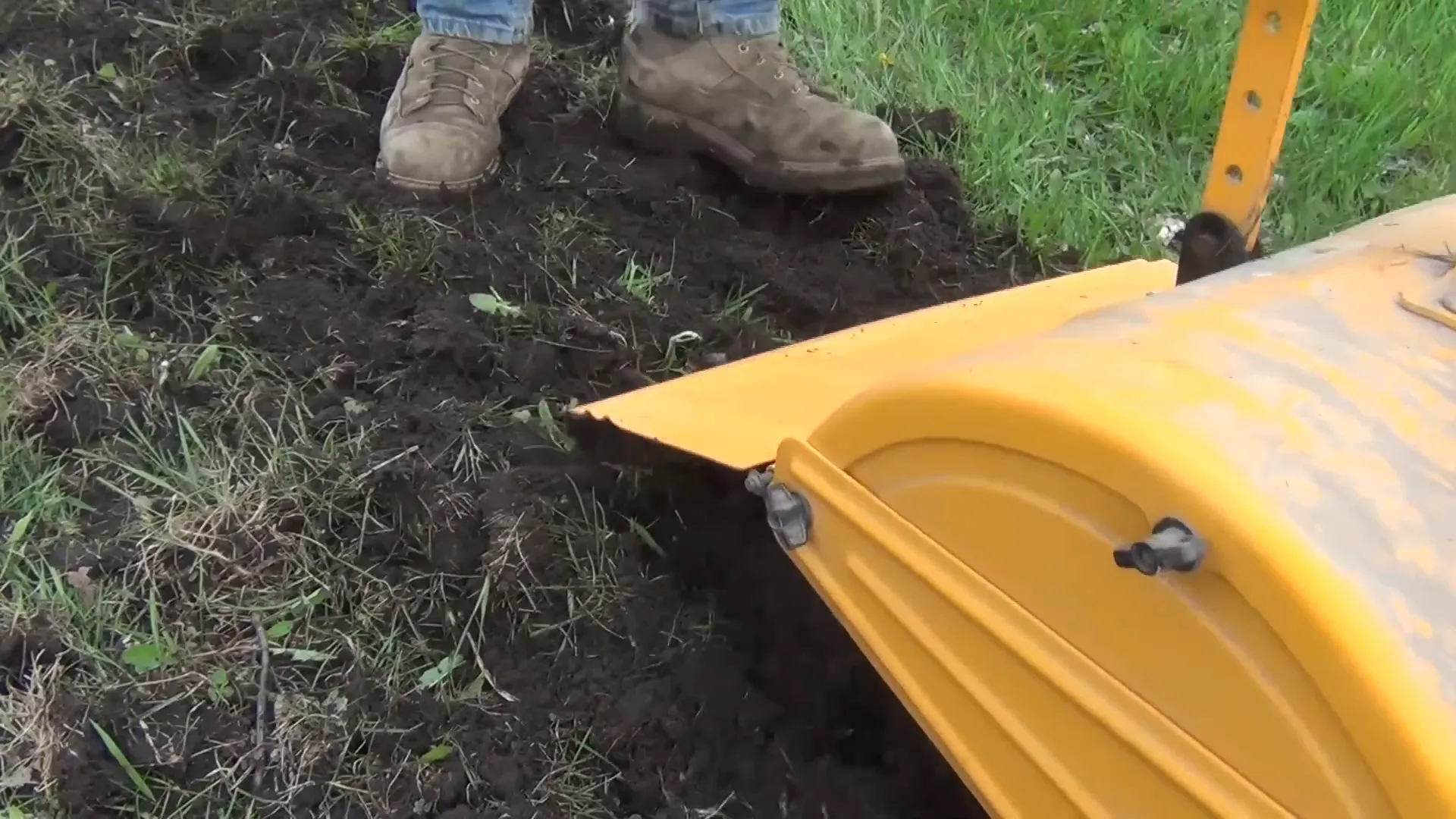 Preparing garden space