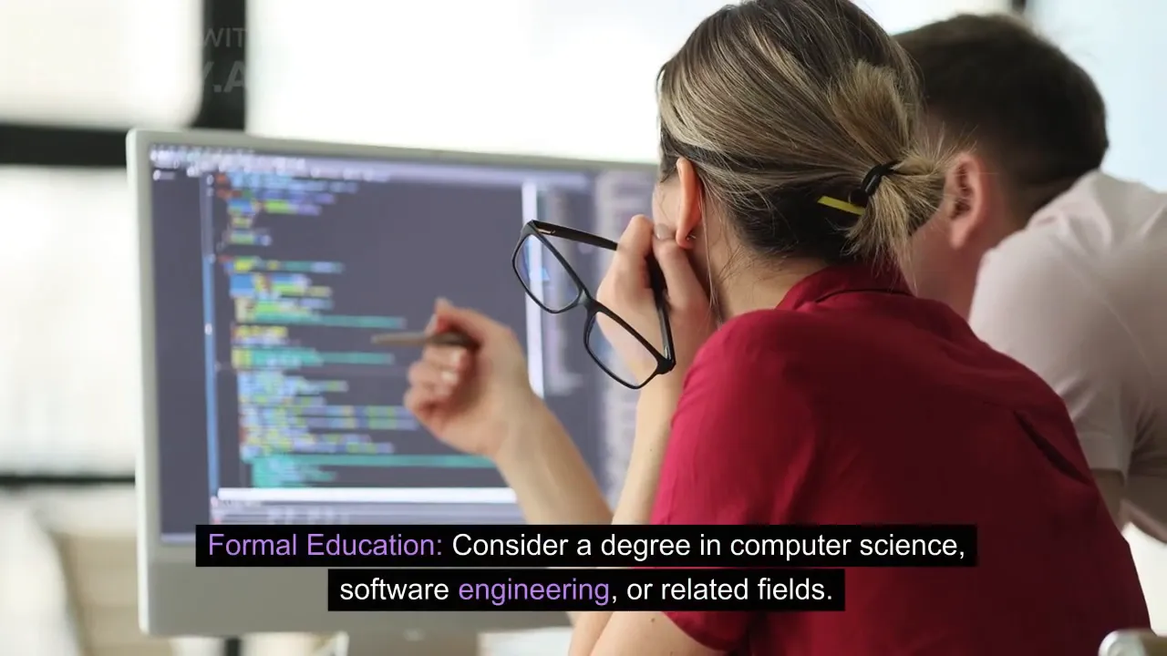 Exploring educational paths in software development