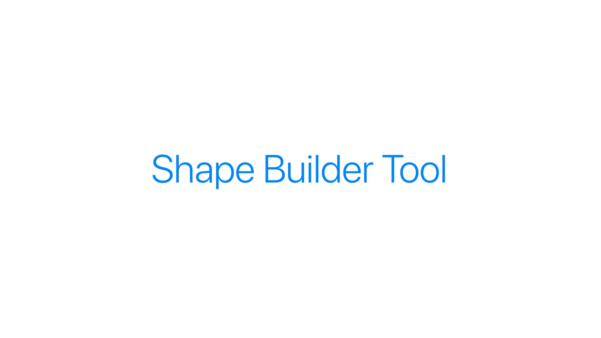 Shape Builder Tool: In 10 Best Tools for Logo Design in Illustrator