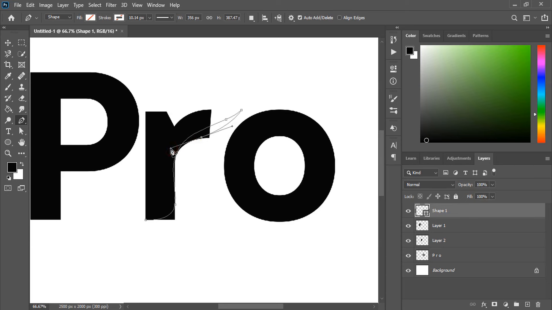 How to Design a Logo in Photoshop,Crafting Organic Shapes and Curves