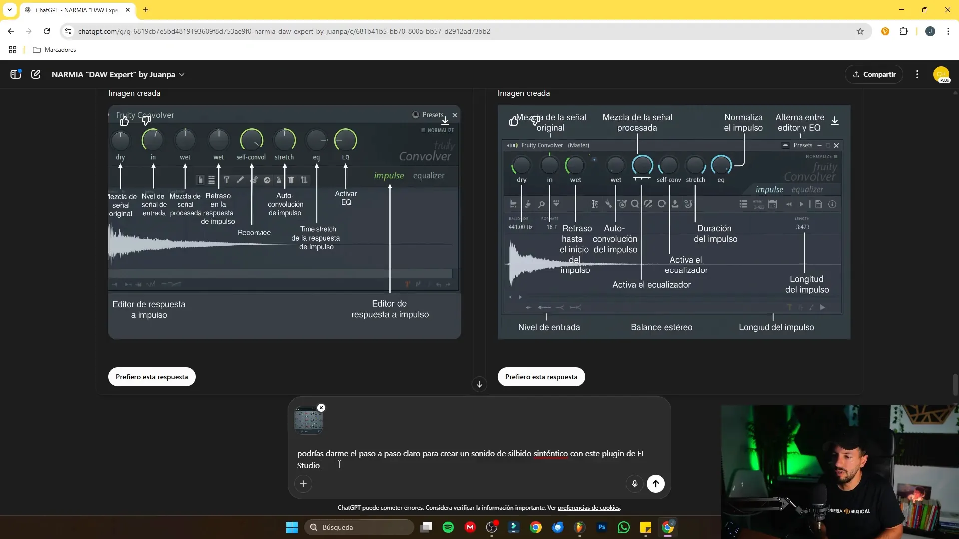 Creación paso a paso de un sonido silbido en FL Studio con el GPT