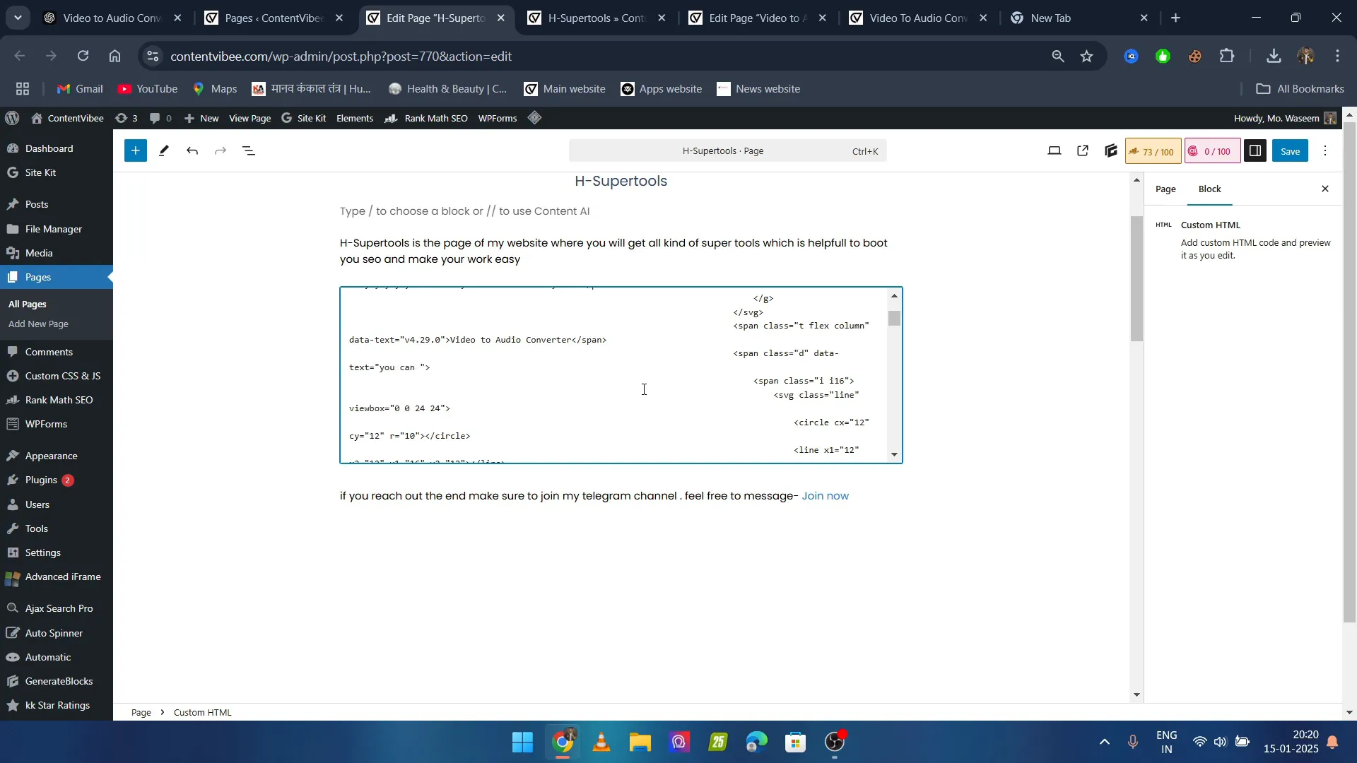 Best Video to Audio Converter Script Revealed! 3 Conversion process in progress