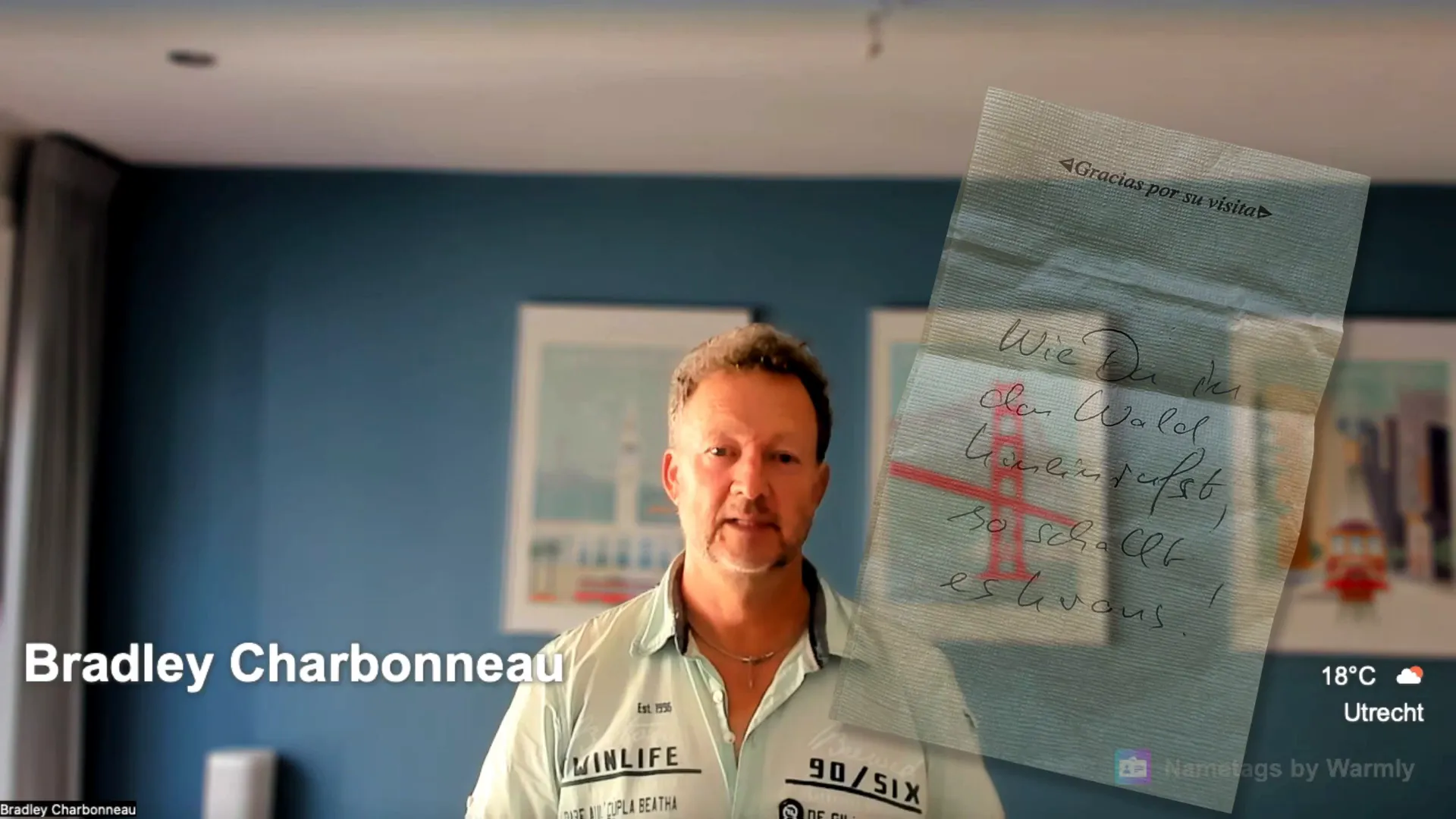 The final question: 'What will you call into the forest?'