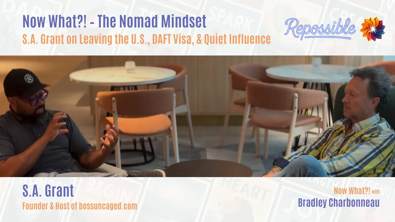 Two friends shaking hands: find your wavelength people