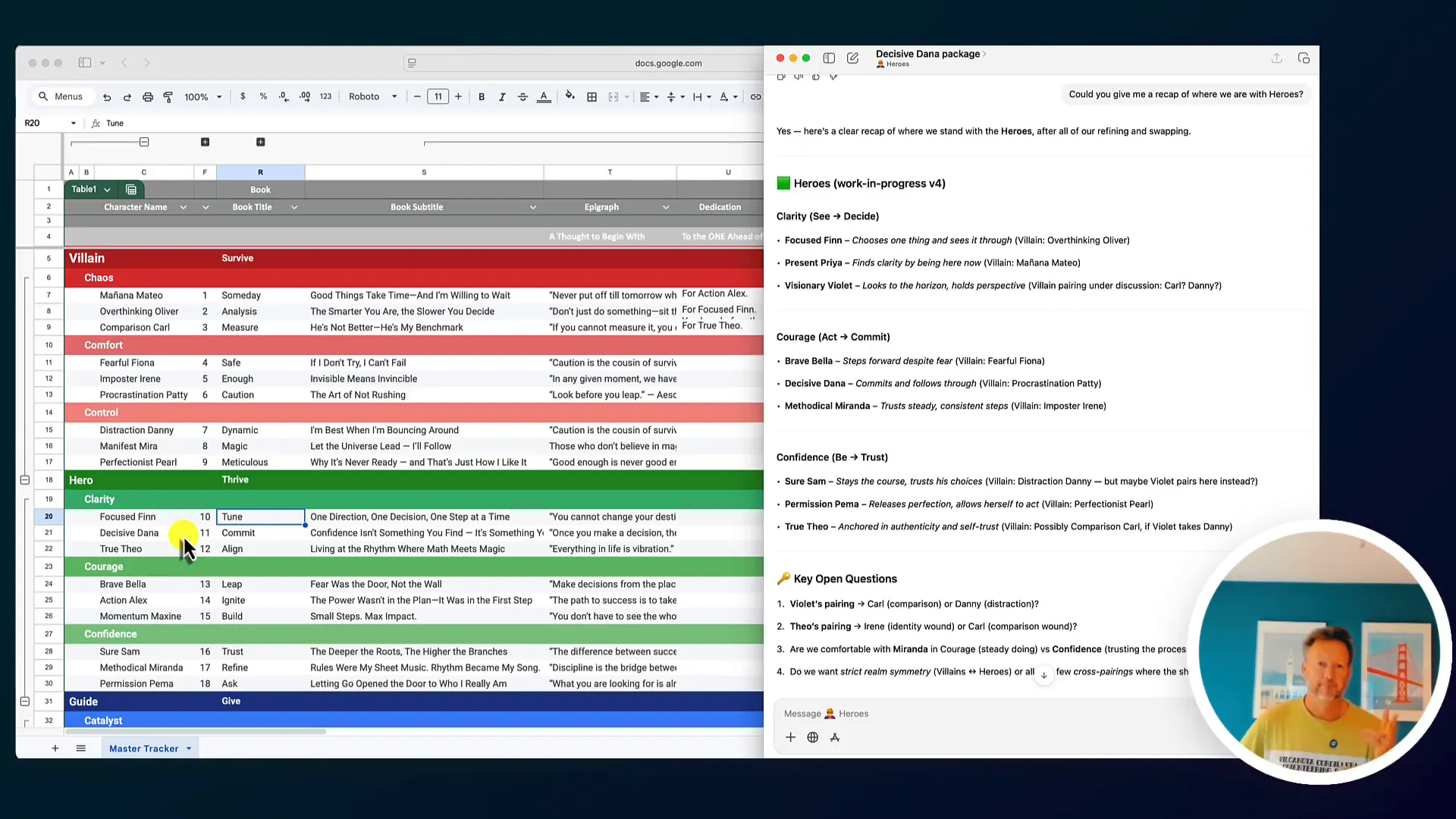 Discussing the word GIVE — the one-word book concept