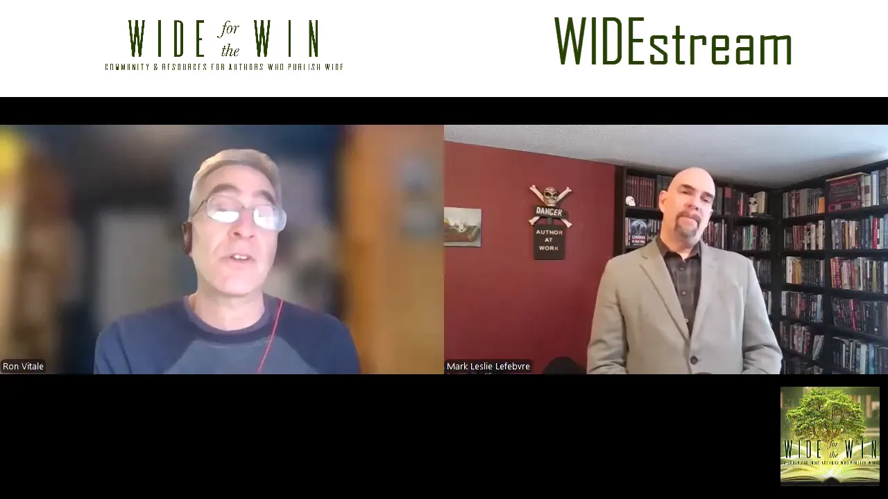Ron Vitale discussing the reality of indie publishing