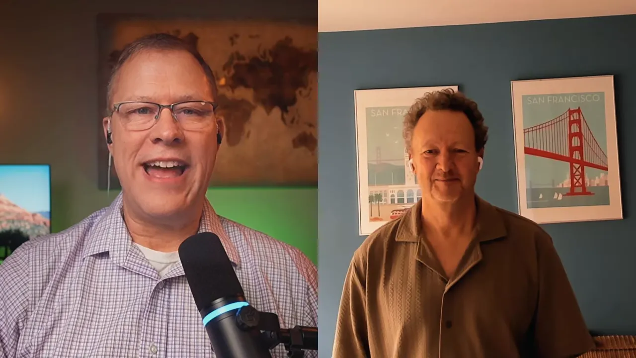 Bradley Charbonneau speaking during a podcast interview about daily habits and becoming your next self