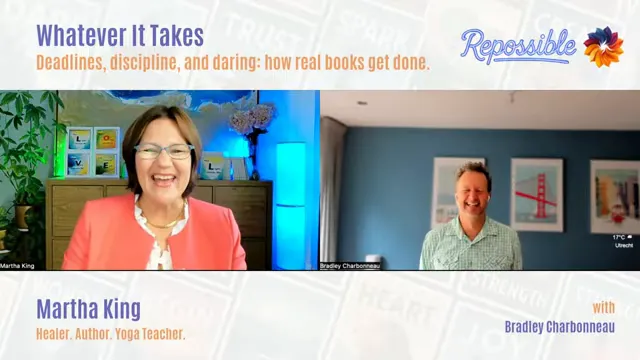 Martha painting walls, capturing creative inspiration