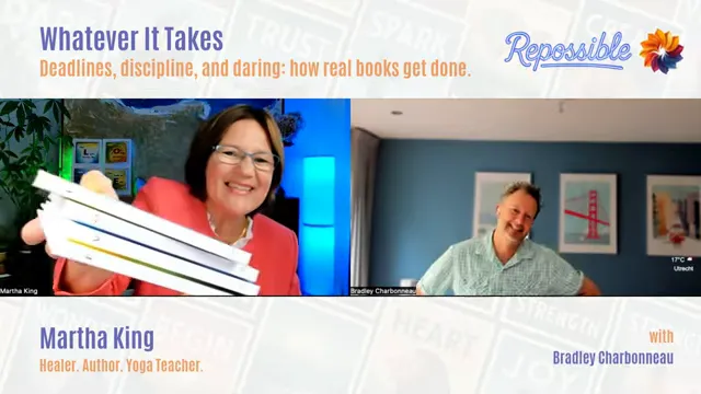 Martha’s hardcover with full-bleed interior and painted background