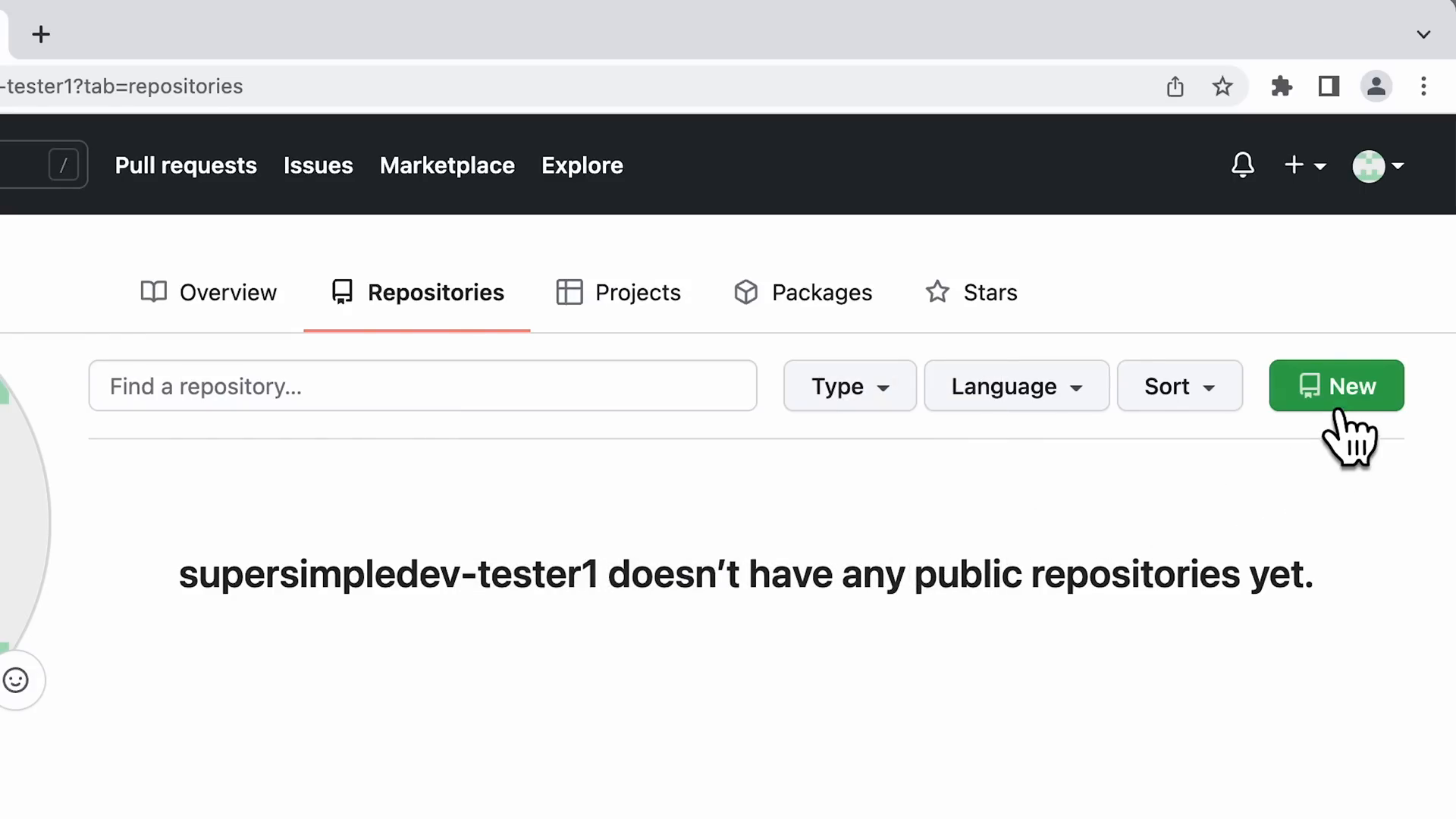 Creating a new GitHub repository