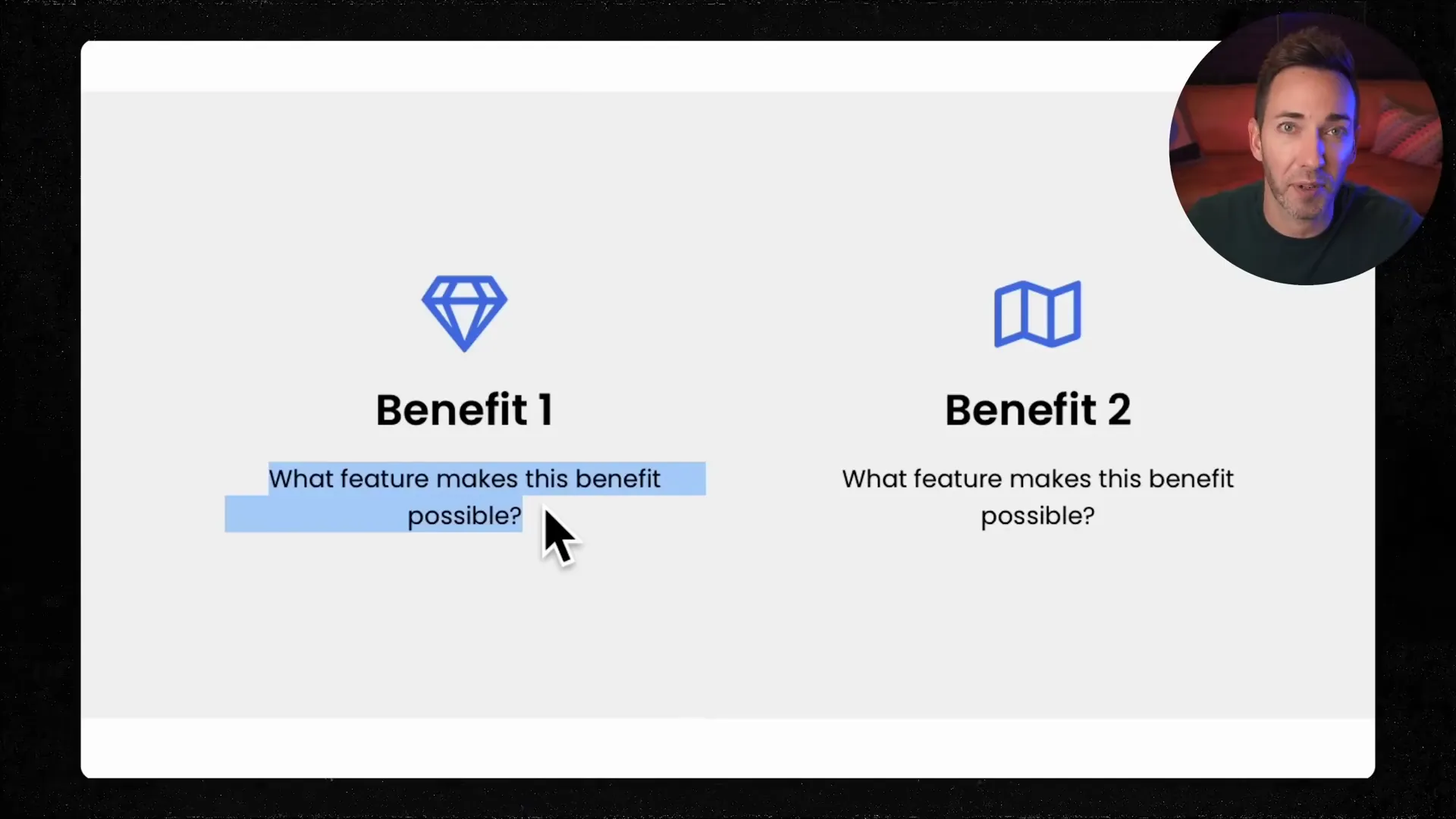 Vorteile auf einer Landing Page