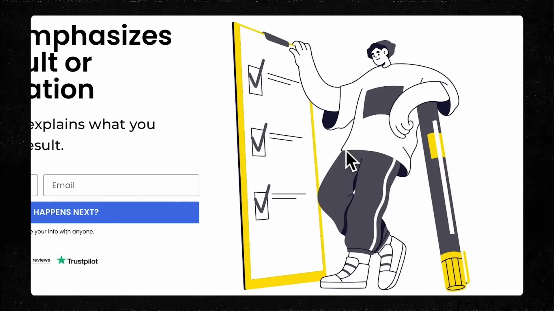 Beispiel für ein Bild auf einer Landing Page