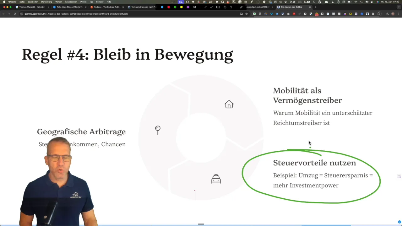 Regel 4: Bleib in Bewegung