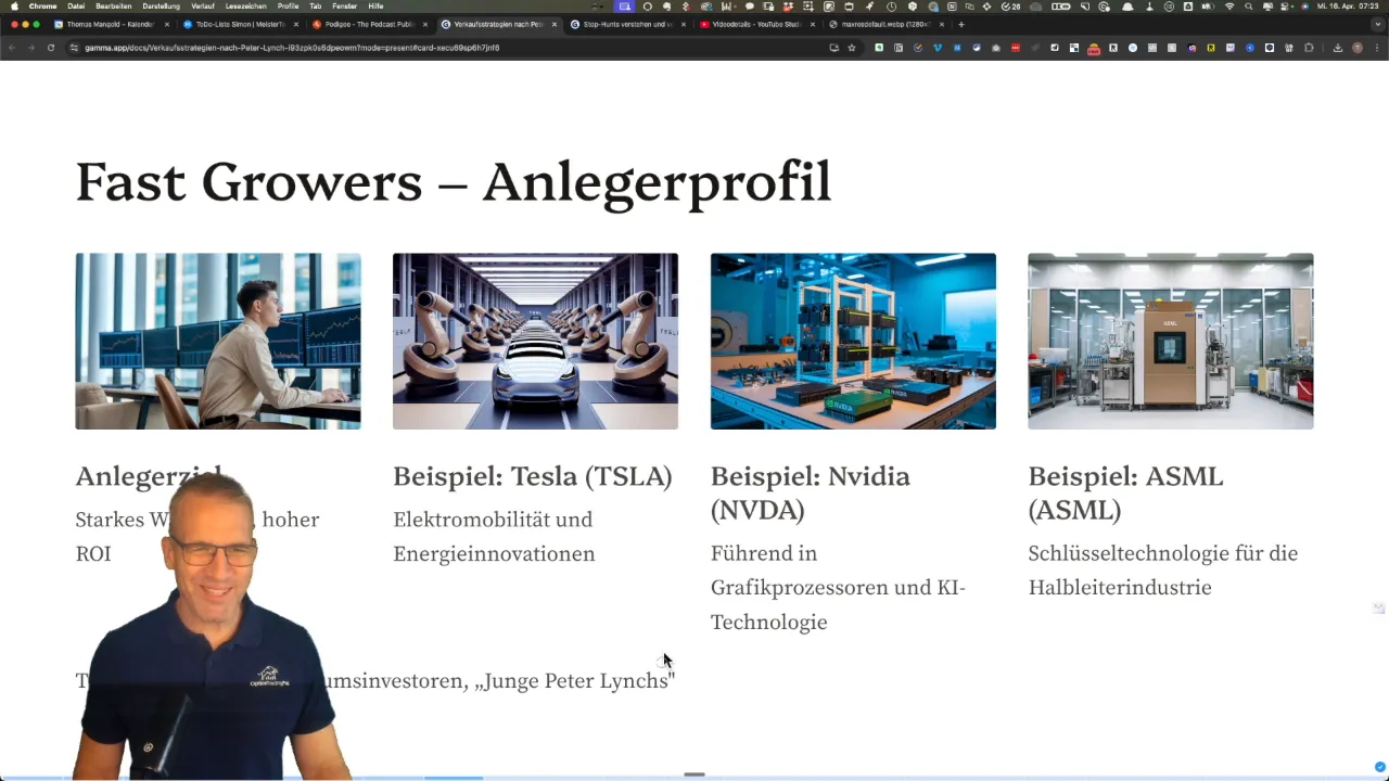 Fast Growers Beispiel: Tesla