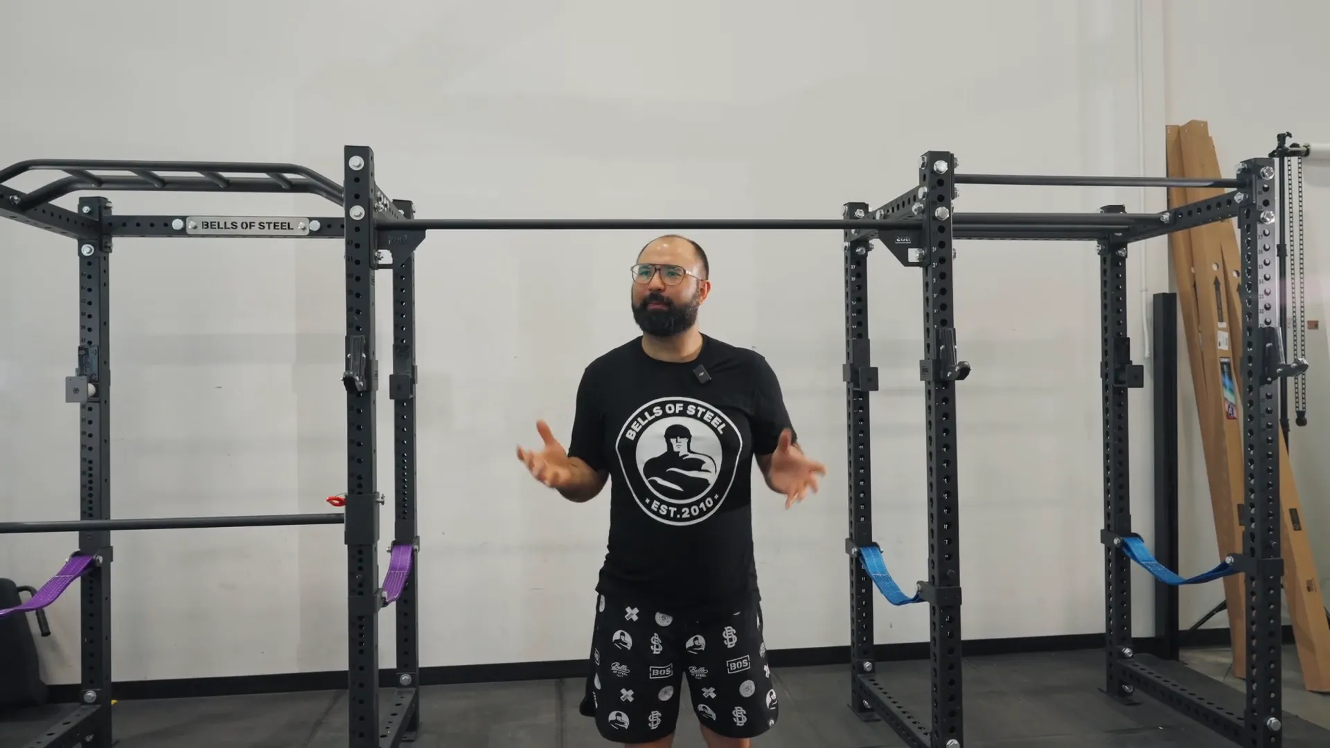 Hydraack and Manticor racks with pull-up bars