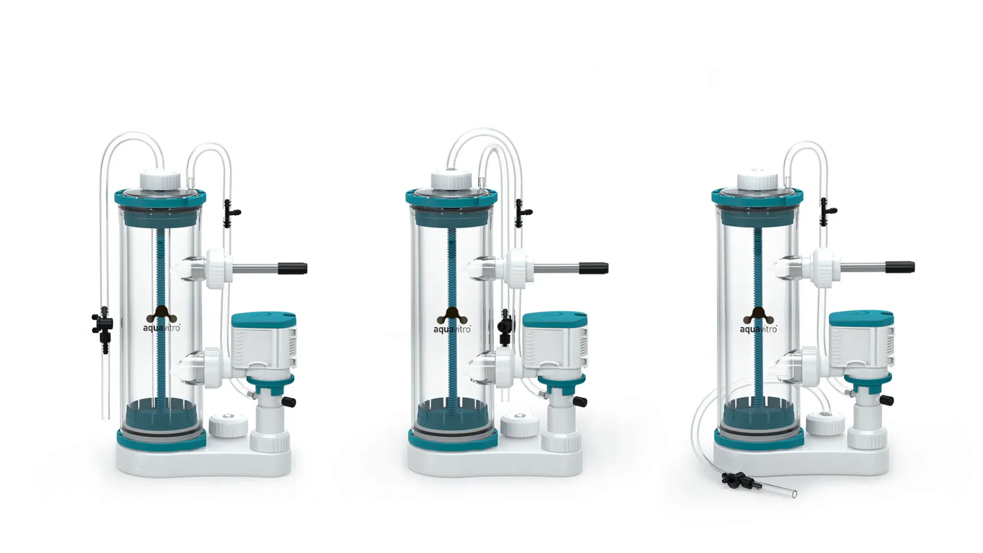 Effluent tube placement options on Element Ca reactor