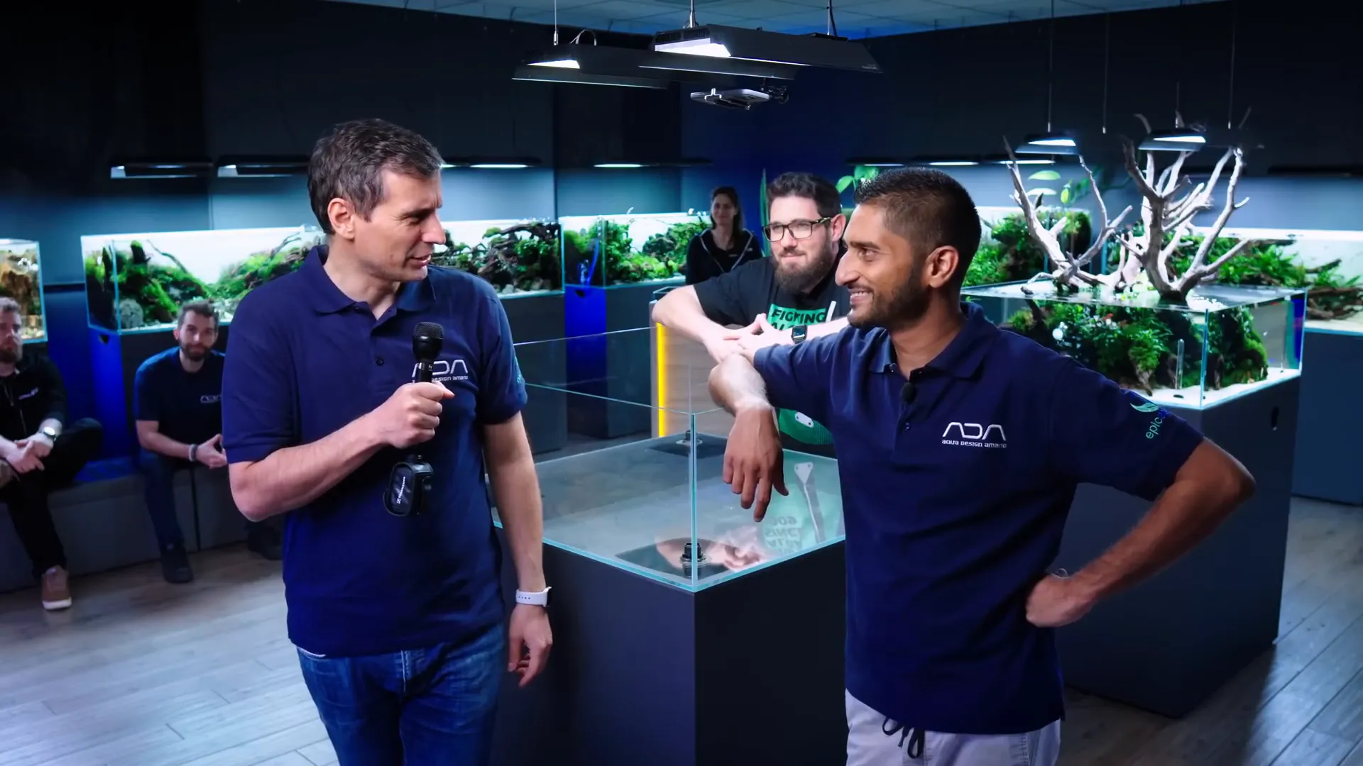 Introduction to the aquascaping workshop with Hiten Goolab