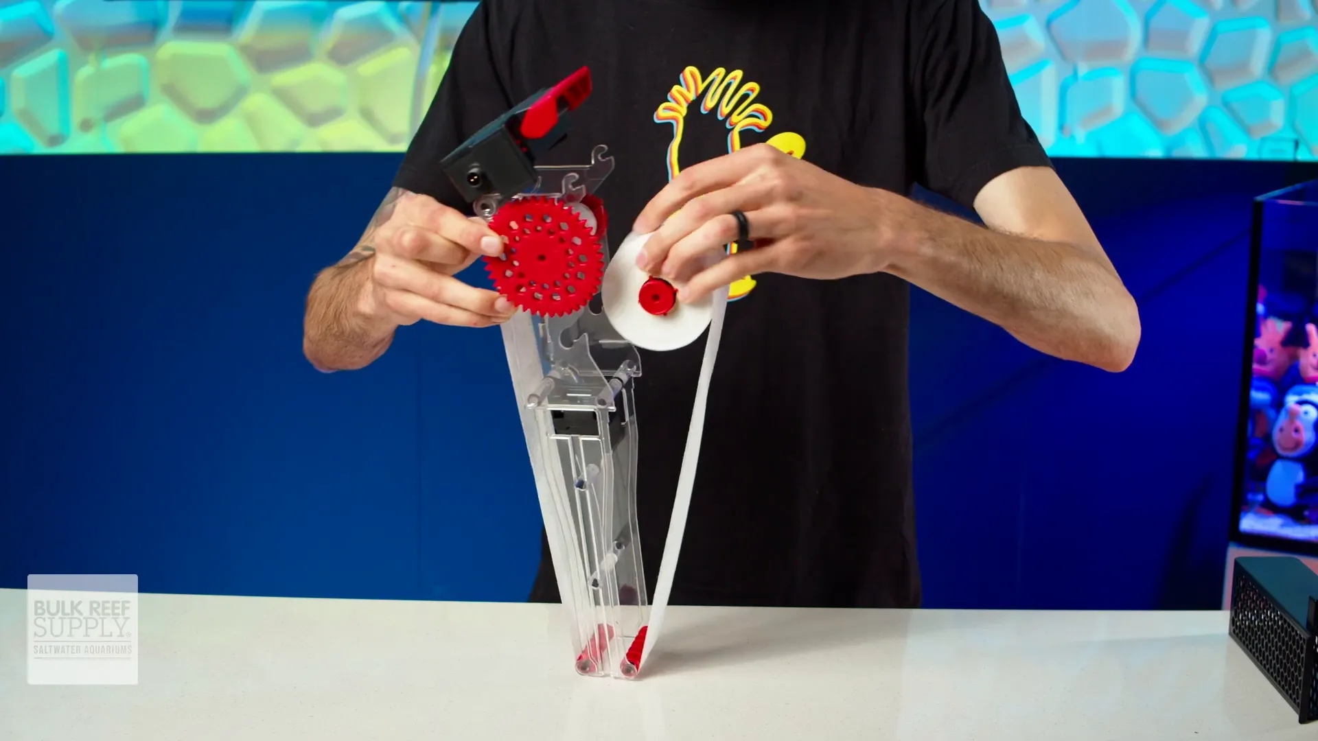 Swapping fleece on the NanoMat