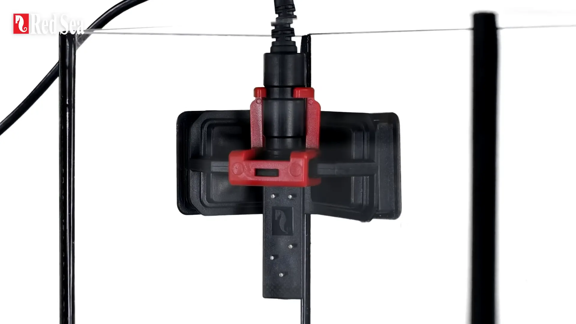 Magnetic bracket securing the ATO sensor in place