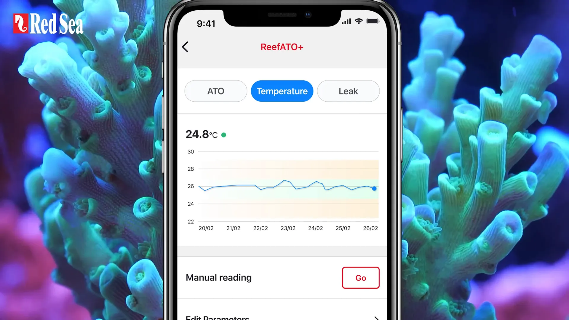 ReefATO Plus connected to ReefBeat ecosystem