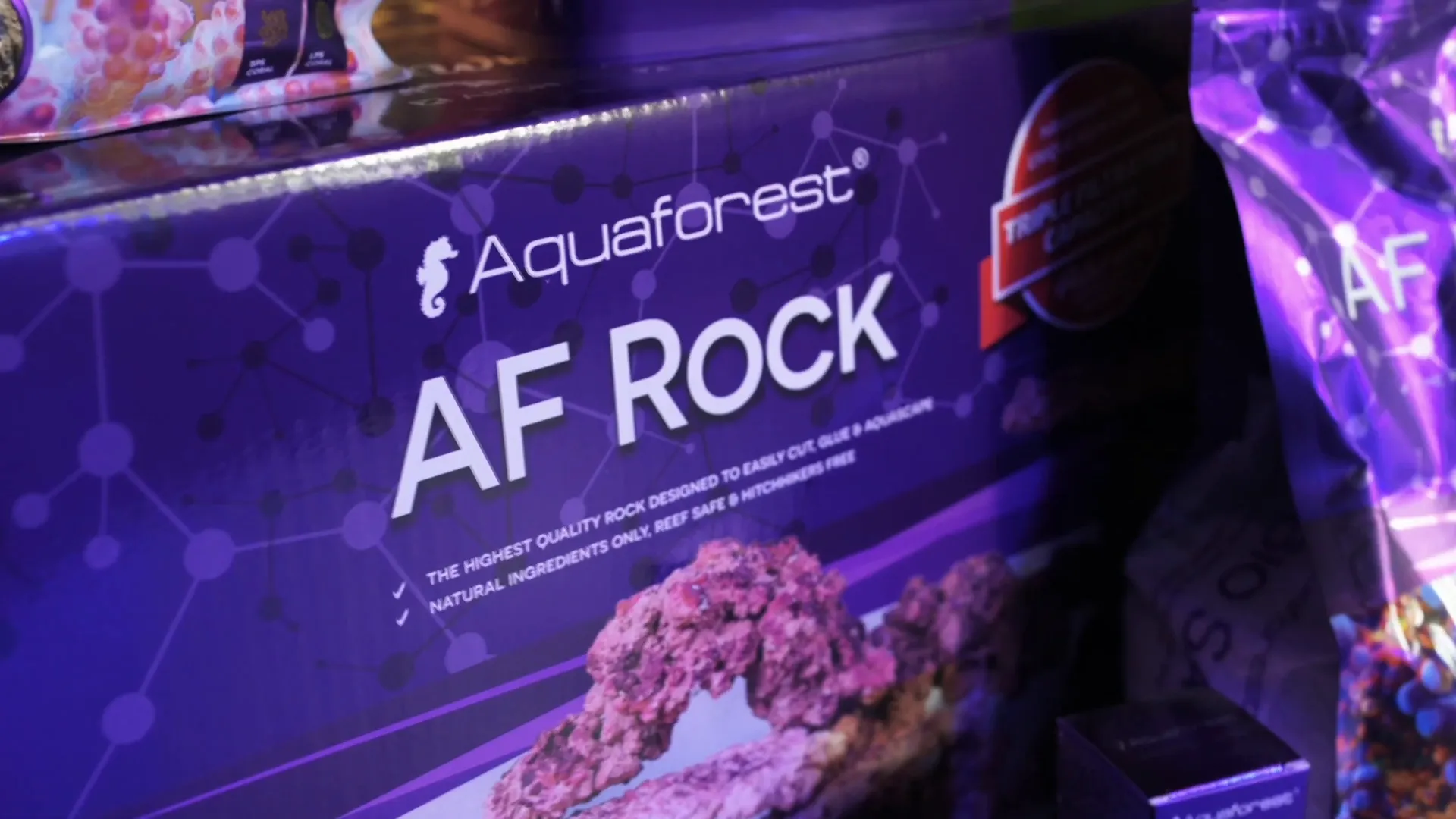 Aquaforest rock and Stonefix for aquascaping