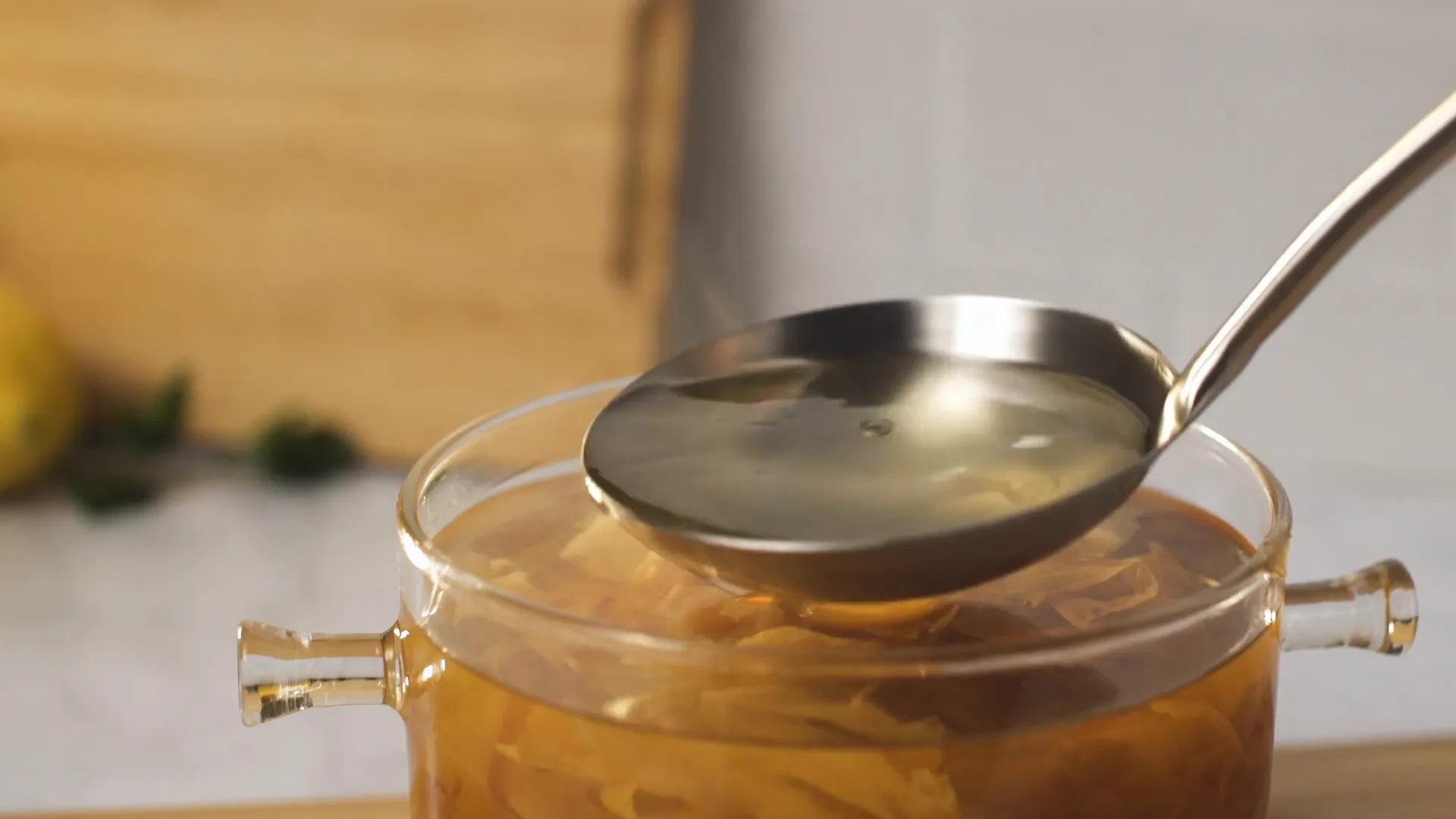 Close-up of Inaba Dashi Delights ingredients list showing no fillers