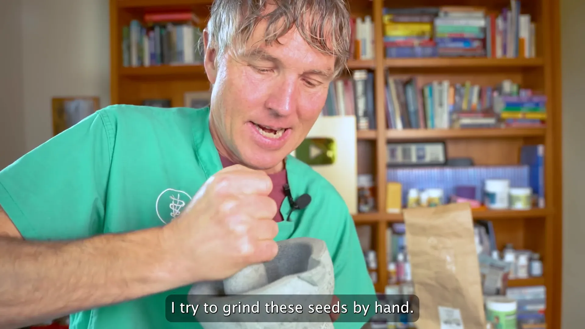 Grinding pumpkin seeds for maximum effectiveness