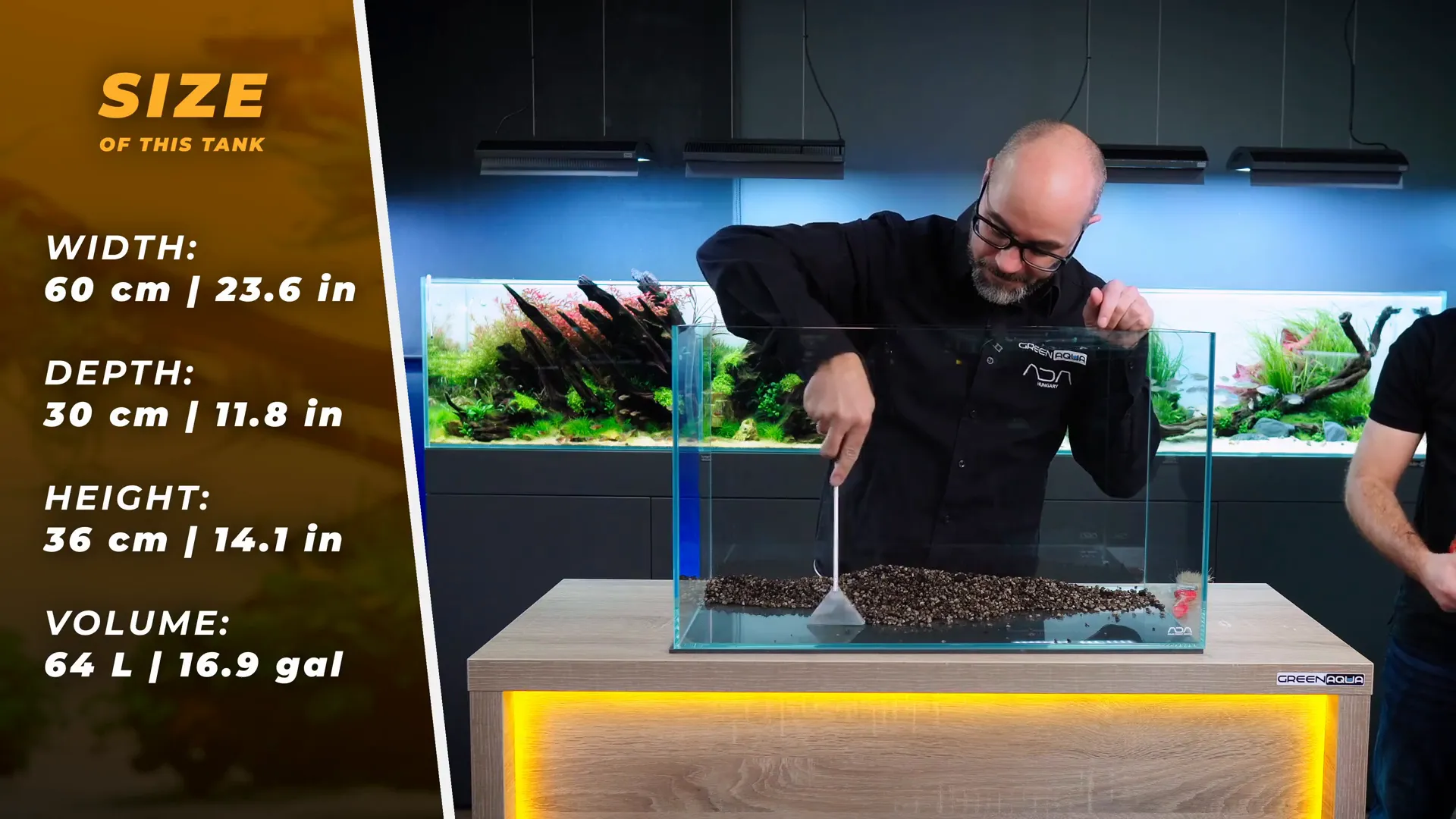 Adding the nutrient-rich substrate base