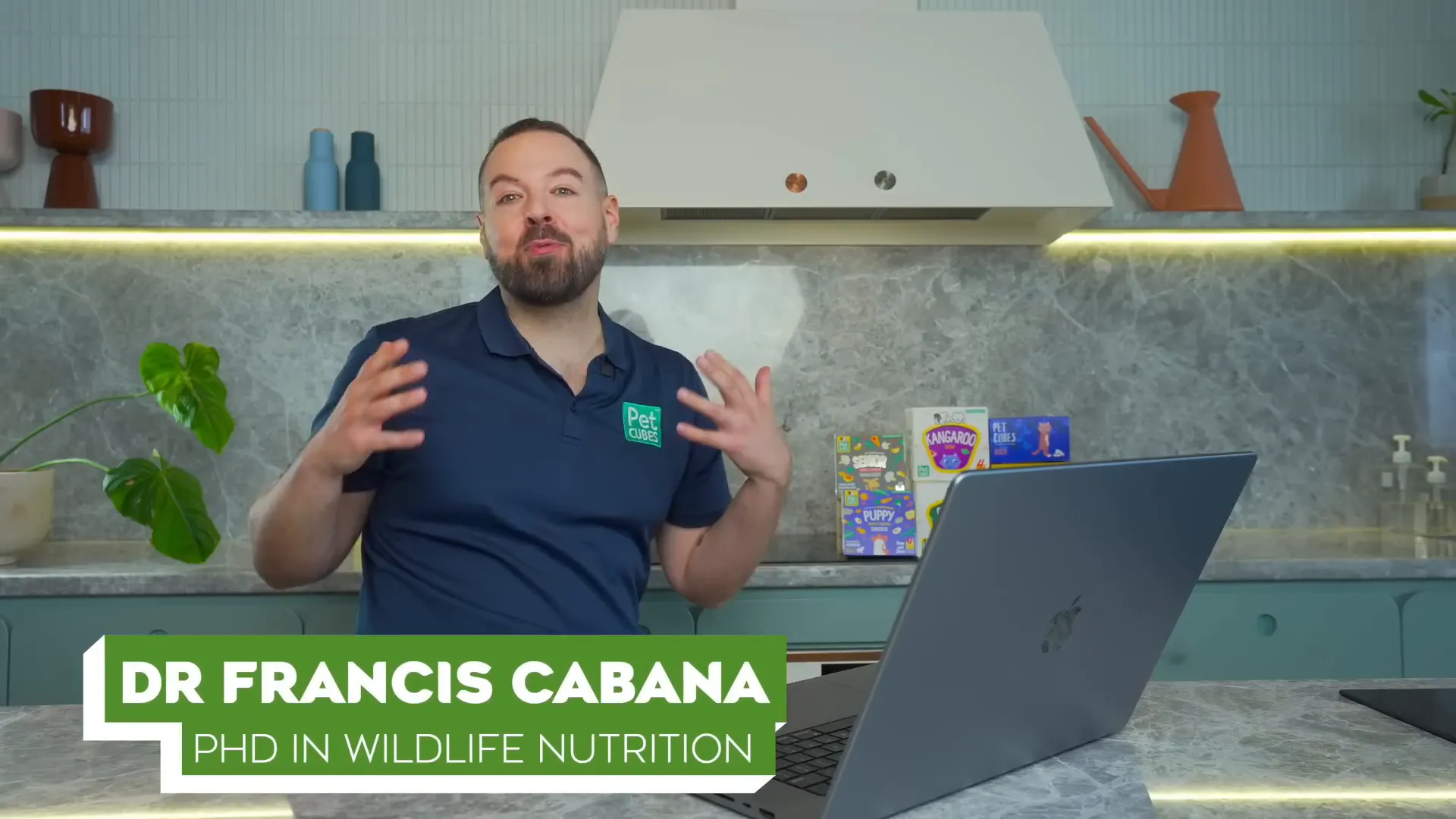 Dr Francis introduces the topic of home cooked dog food