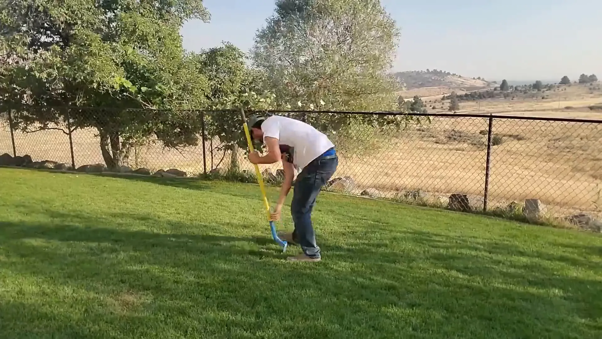 Healthy soil for lawn care