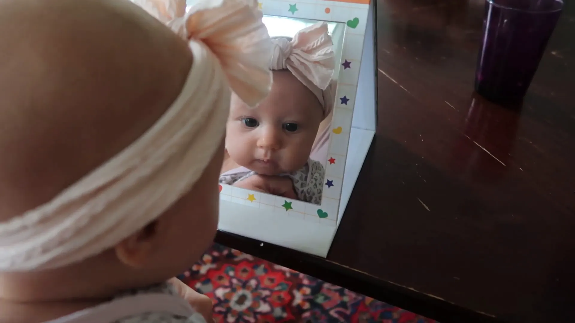 Tummy time activities for a newborn