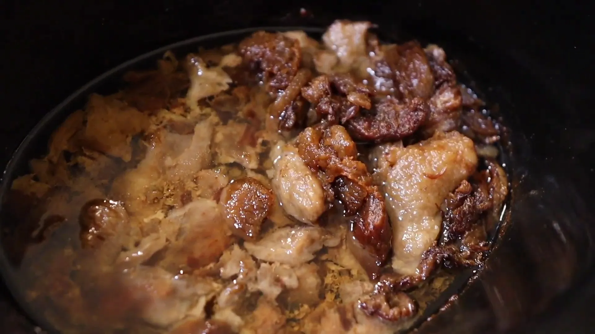 Tallow rendering in crockpot