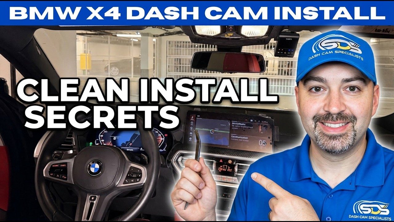 video thumbnail for 'Dash Camera Installation in BMW X4 - Full Breakdown'