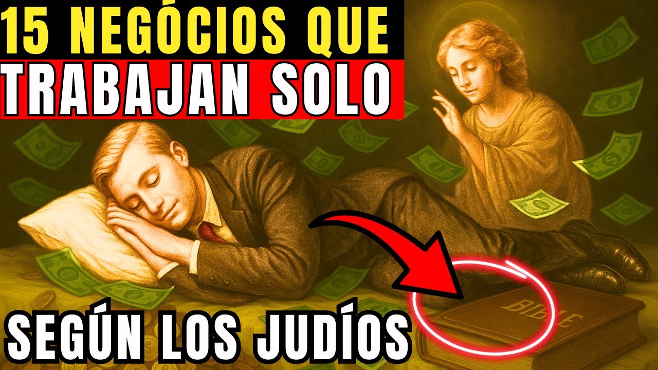 video thumbnail for '15 NEGOCIOS SEGUN LOS JUDÍOS PARA NO VOLVER A TRABAJAR | RABINO MILLONARIO...'