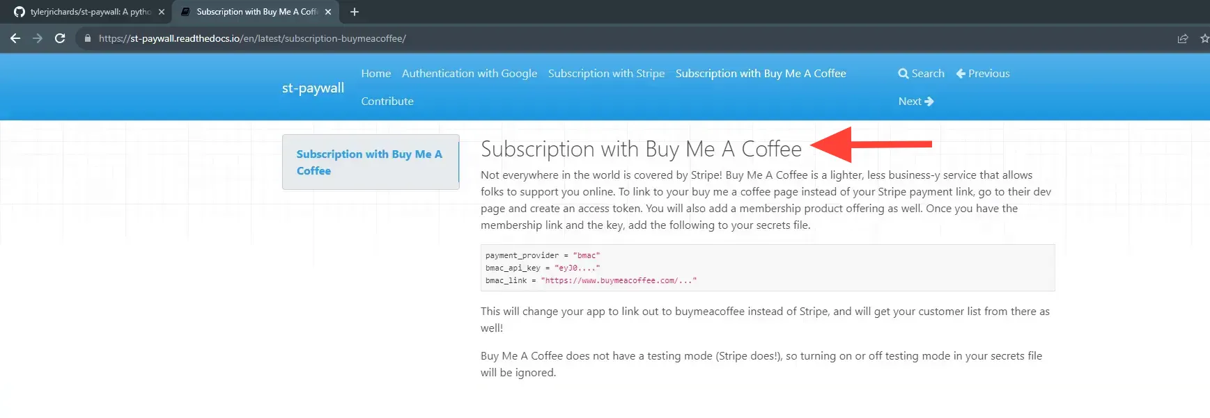 Other payment options