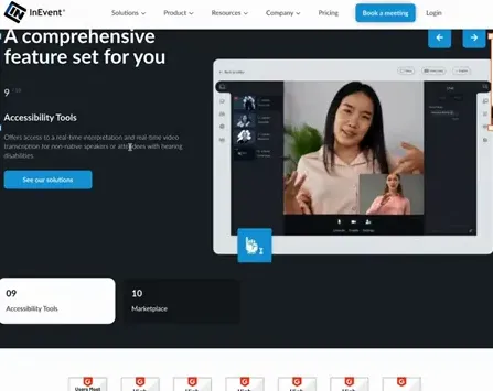 Giao diện tính năng có dòng chữ cảnh báo không ẩn thông tin quan trọng trong tab hoặc thanh trượt