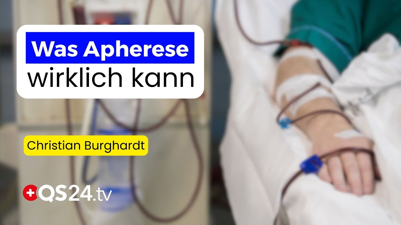 video thumbnail for 'Blutwäsche im Faktencheck: Heilungschance oder teurer Irrweg? | Naturmedizin | QS24'