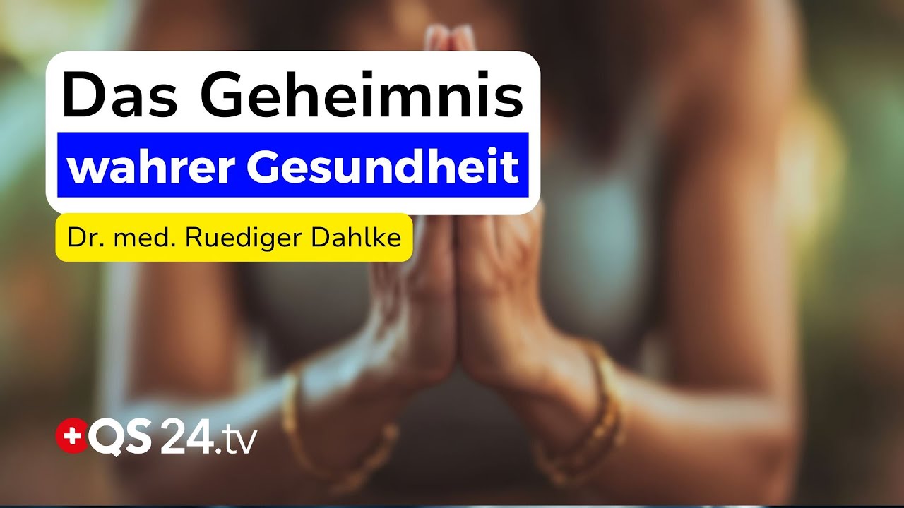 video thumbnail for 'Körper & Seele im Einklang – Dr. med. Ruediger Dahlke beantwortet Ihre Fragen! | QS24 Sprechstunden'