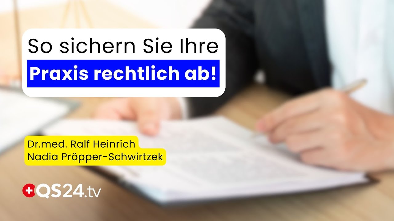 video thumbnail for 'Rechtssicherheit in der Naturheilkunde: Was Therapeuten jetzt wissen müssen | Naturmedizin | QS24'