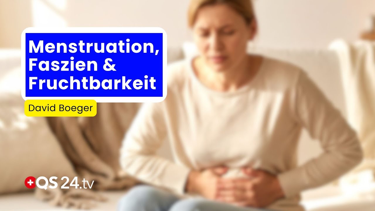 video thumbnail for 'Regelschmerzen & unerfüllter Kinderwunsch – was Faszien damit zu tun haben! | QS24'