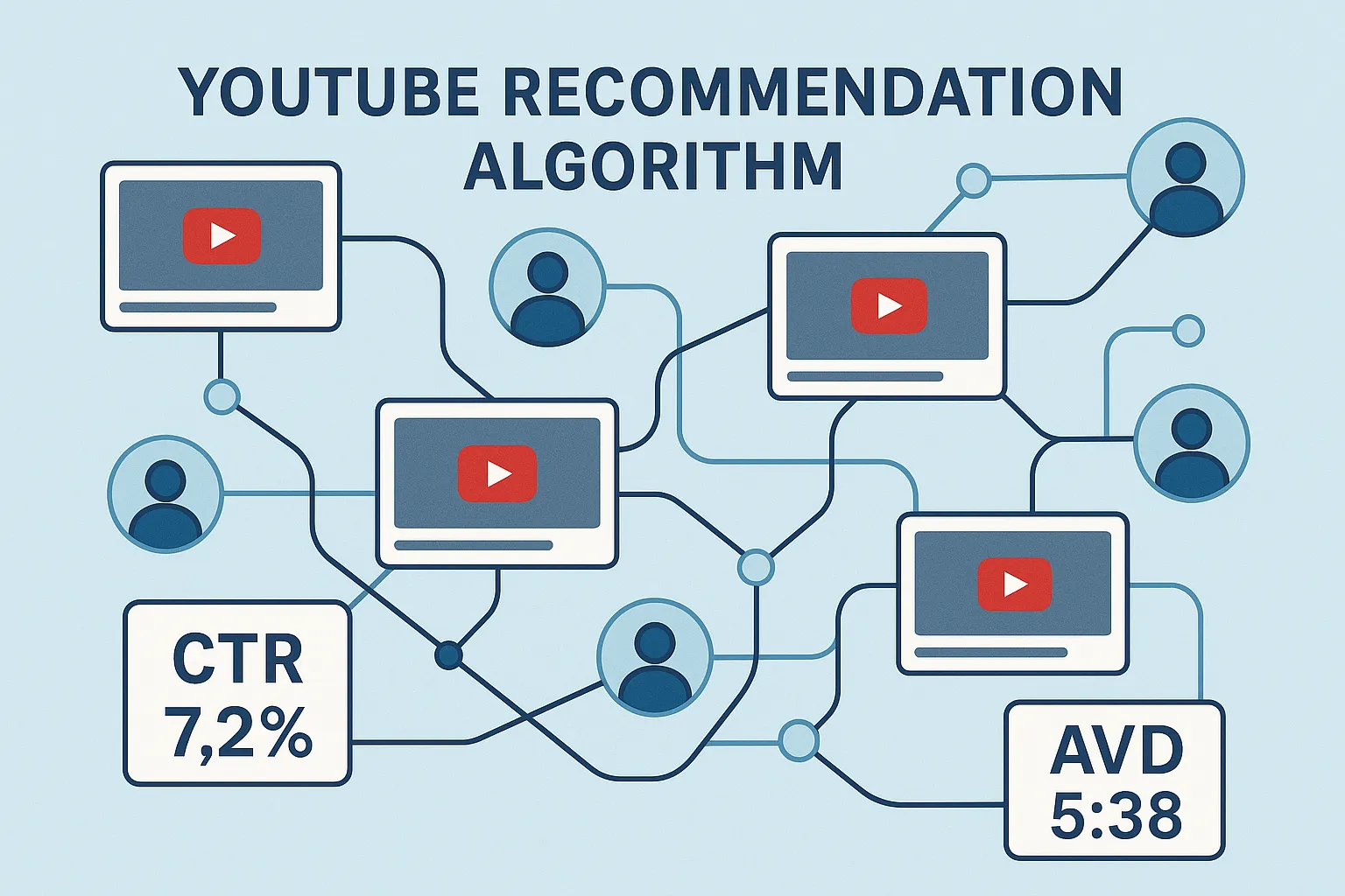 Featured image for the blog, "YouTube's Algorithm Explained: A Deep Dive into How to Grow Your Channel"