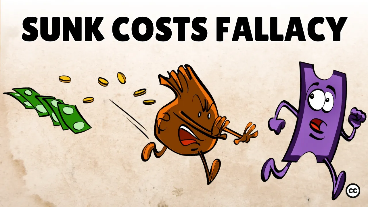 Featured image for the blog, "Sunk Cost Fallacy: Understanding the Psychological Trap"