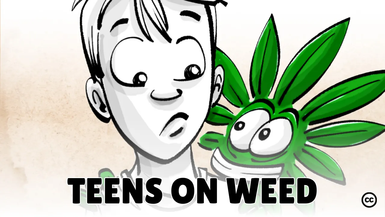 Featured image for the blog, "The Effects of Weed on Teenage Brains"