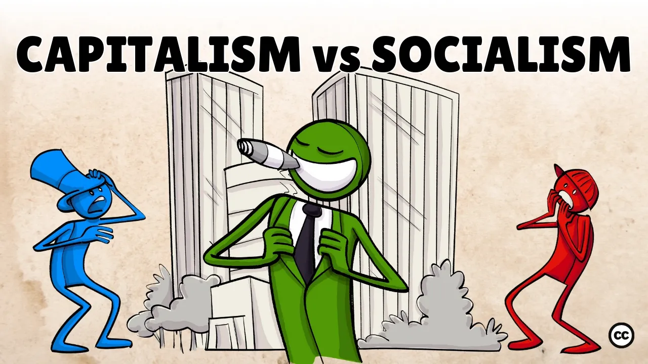 Featured image for the blog, "Capitalism vs. Socialism: A Deep Dive into Economic Systems"