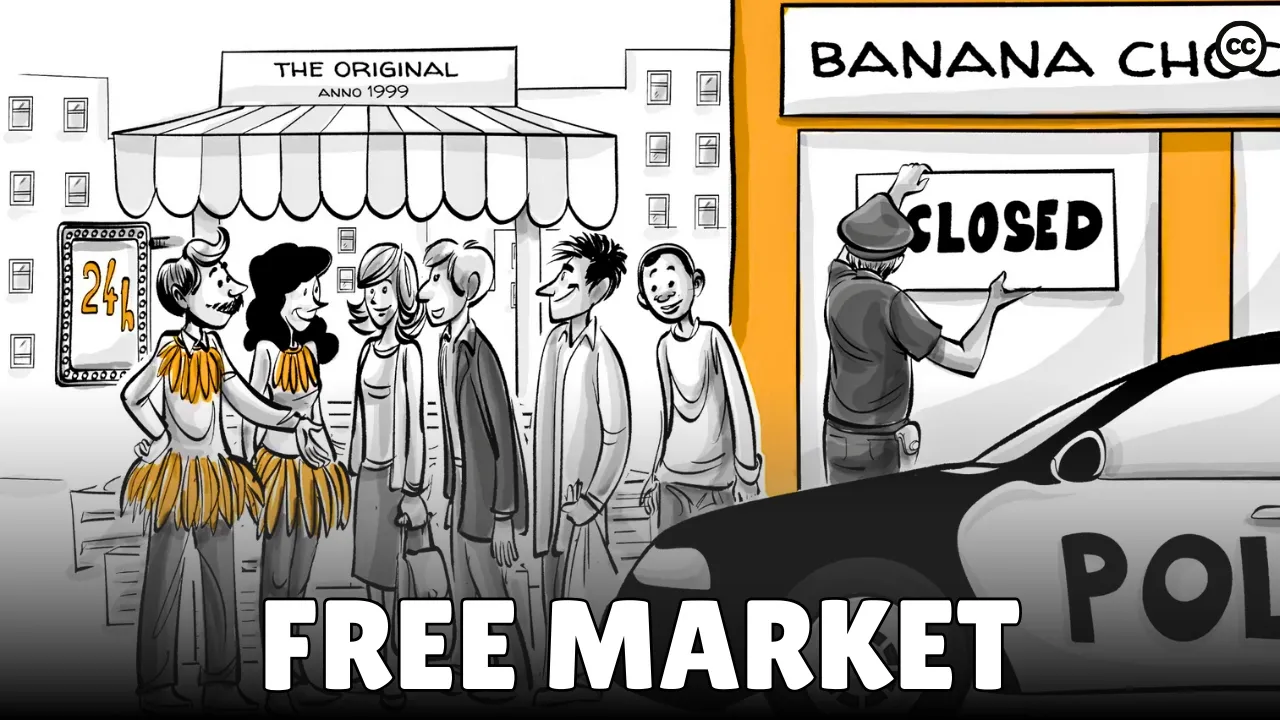 Featured image for the blog, "The Free Market: Competition, Monopolies, and the Dynamics of Innovation"