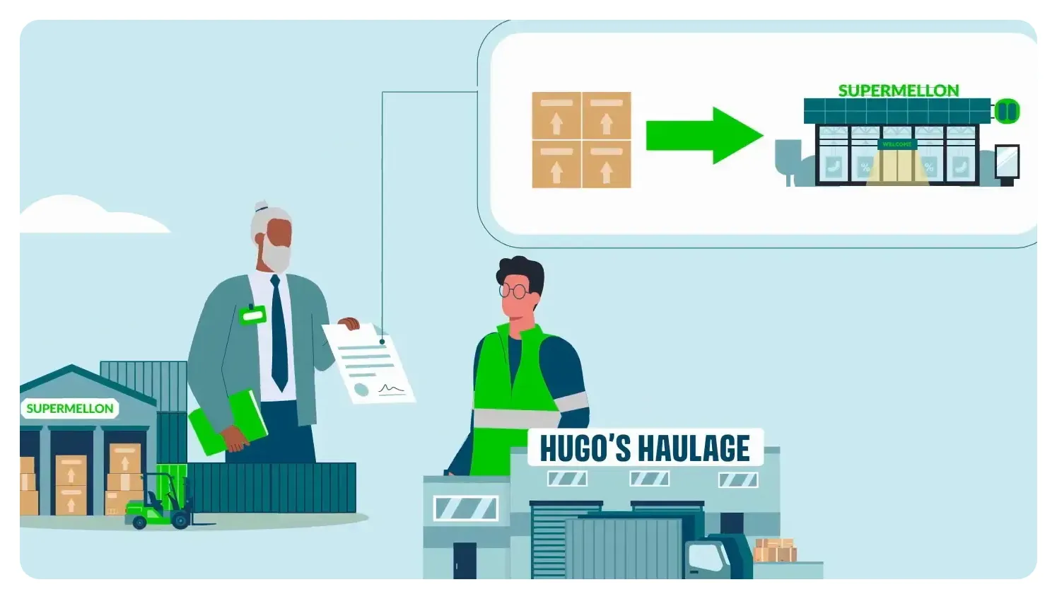 Supermellon contracts Hugo's Haulage